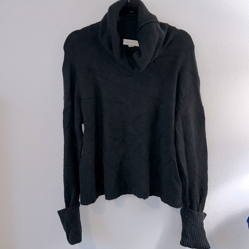 Treasure & Bond Women’s Black Turtleneck Sweater